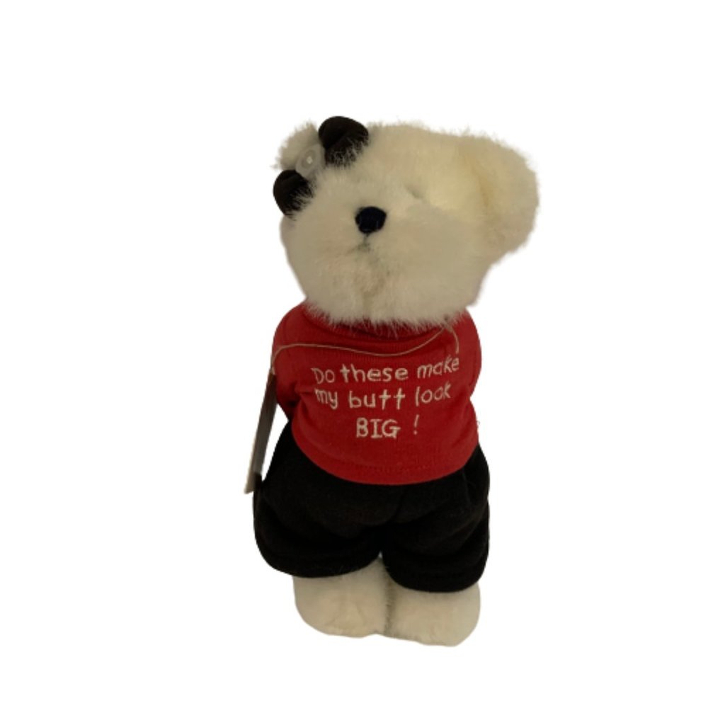 NWT Boyds Bear Uneeda Biggersize Plush Razz-Beary Super Cute & Funny Bear